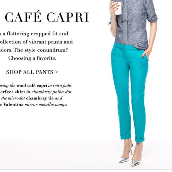 Brand new J Crew Cafe Capri size 4 - Picture 4 of 4